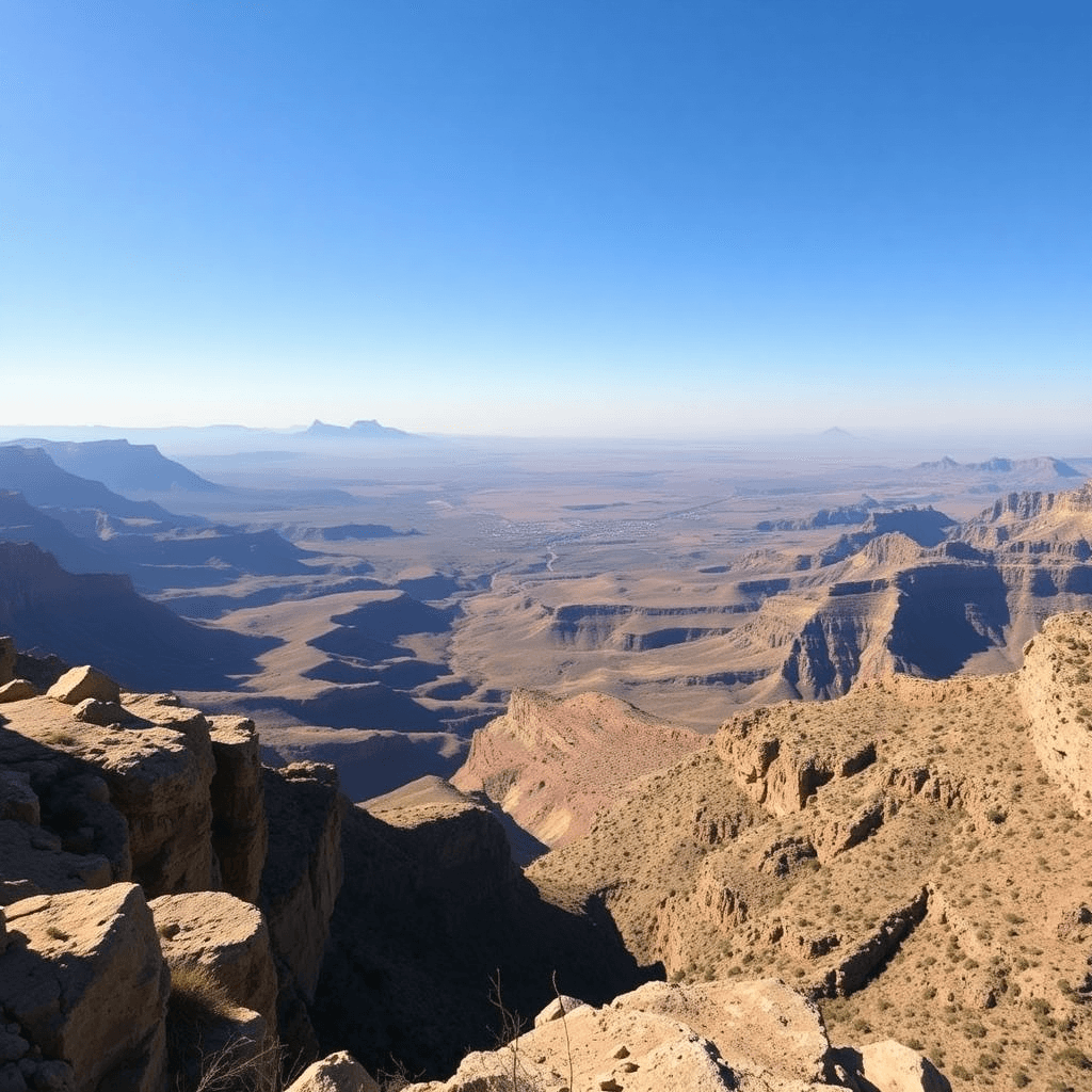 Panoramic view from South Rim
