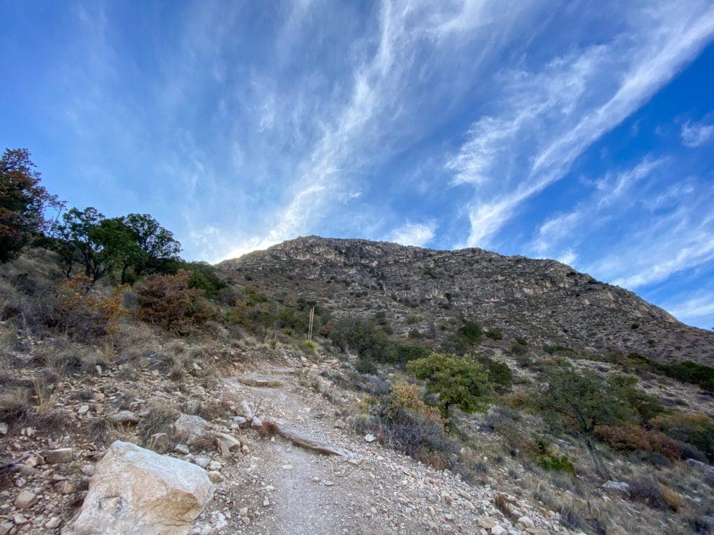 Guadalupe National Park Peak Trail - Highest Point In Texas