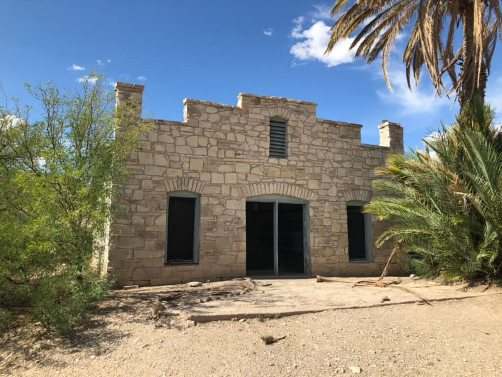 big bend national park hot springs historic building