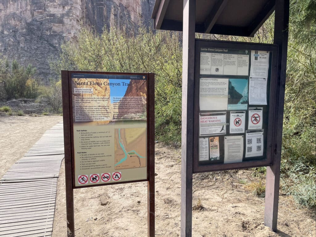 big bend national park santa elena canyon