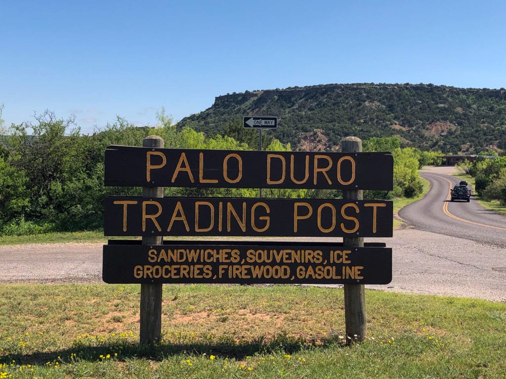 Palo Duro State Park Trading Post
