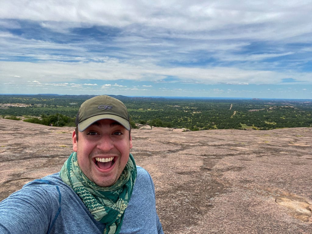 enchanted rock state park summit