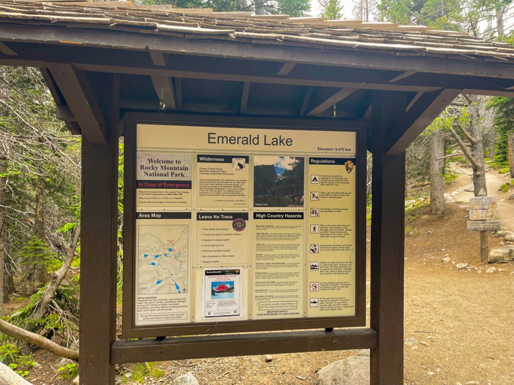 emerald lake trail
